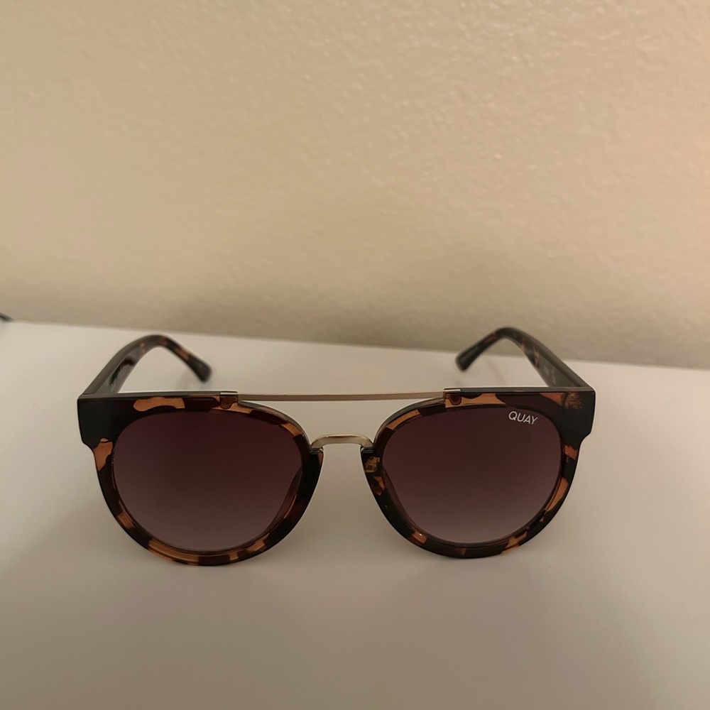 Quay Tortoise Shell Sunglasses